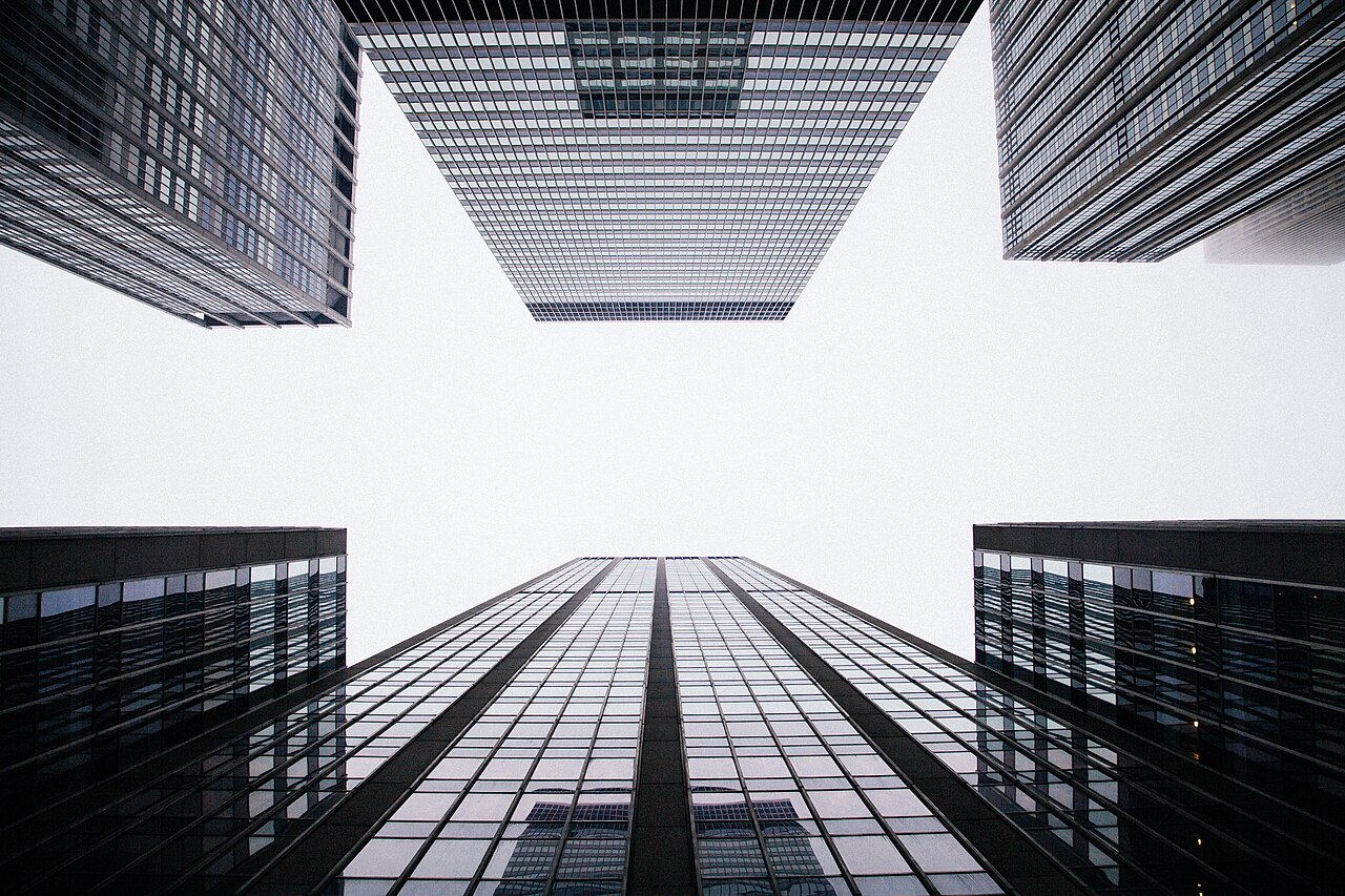 Modern architecture illustrating organizations